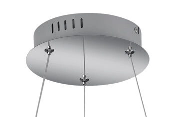 Led hanglamp Bologna chroom Trio 4017807525649