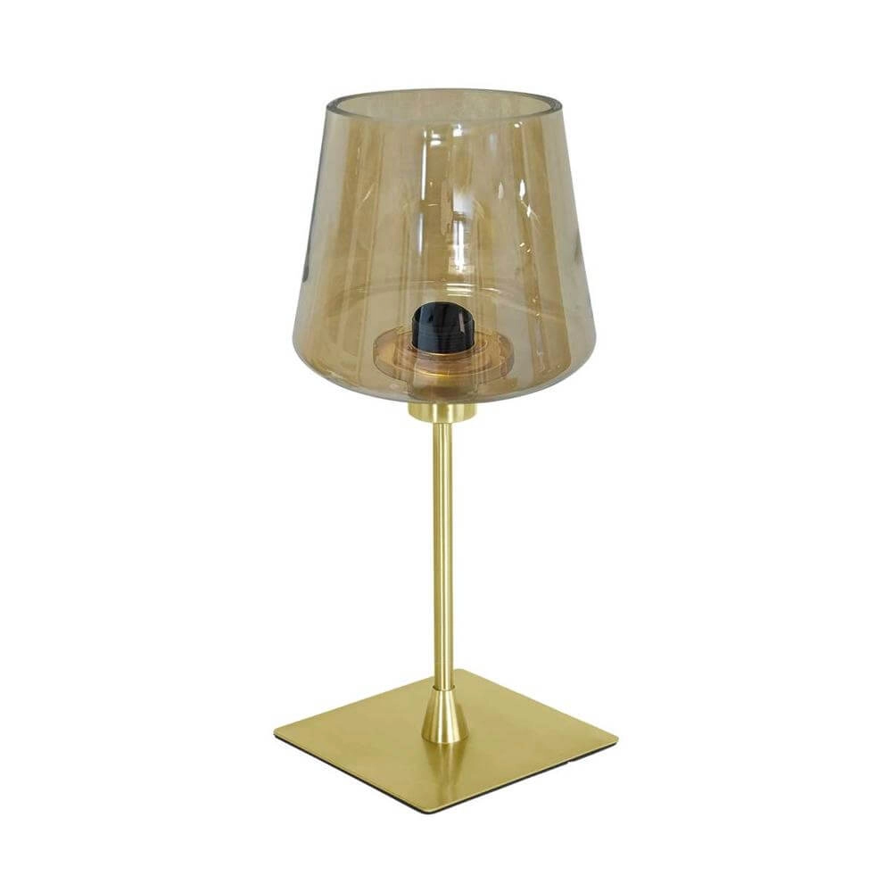 Strakke tafellamp Ancilla goud Steinhauer 8712746171044