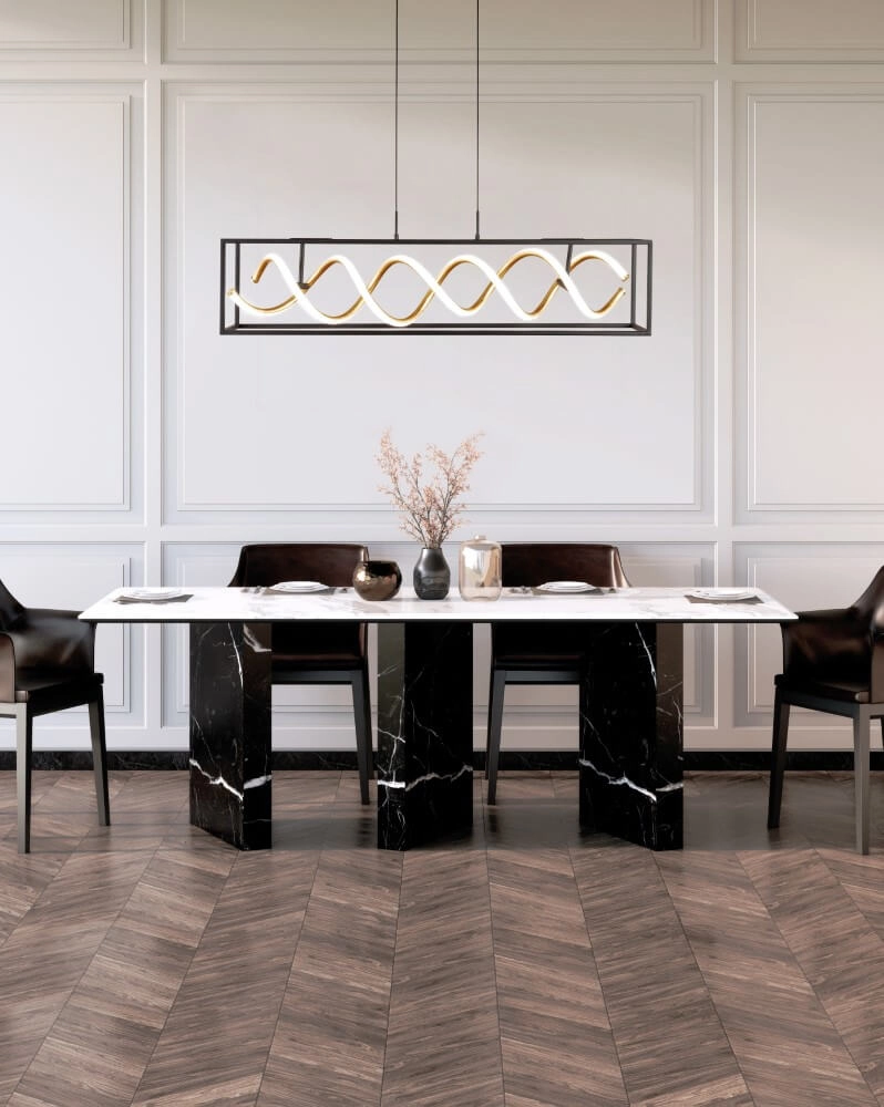 Design hanglamp Gian zwart led Fischer & Honsel 4003694610469