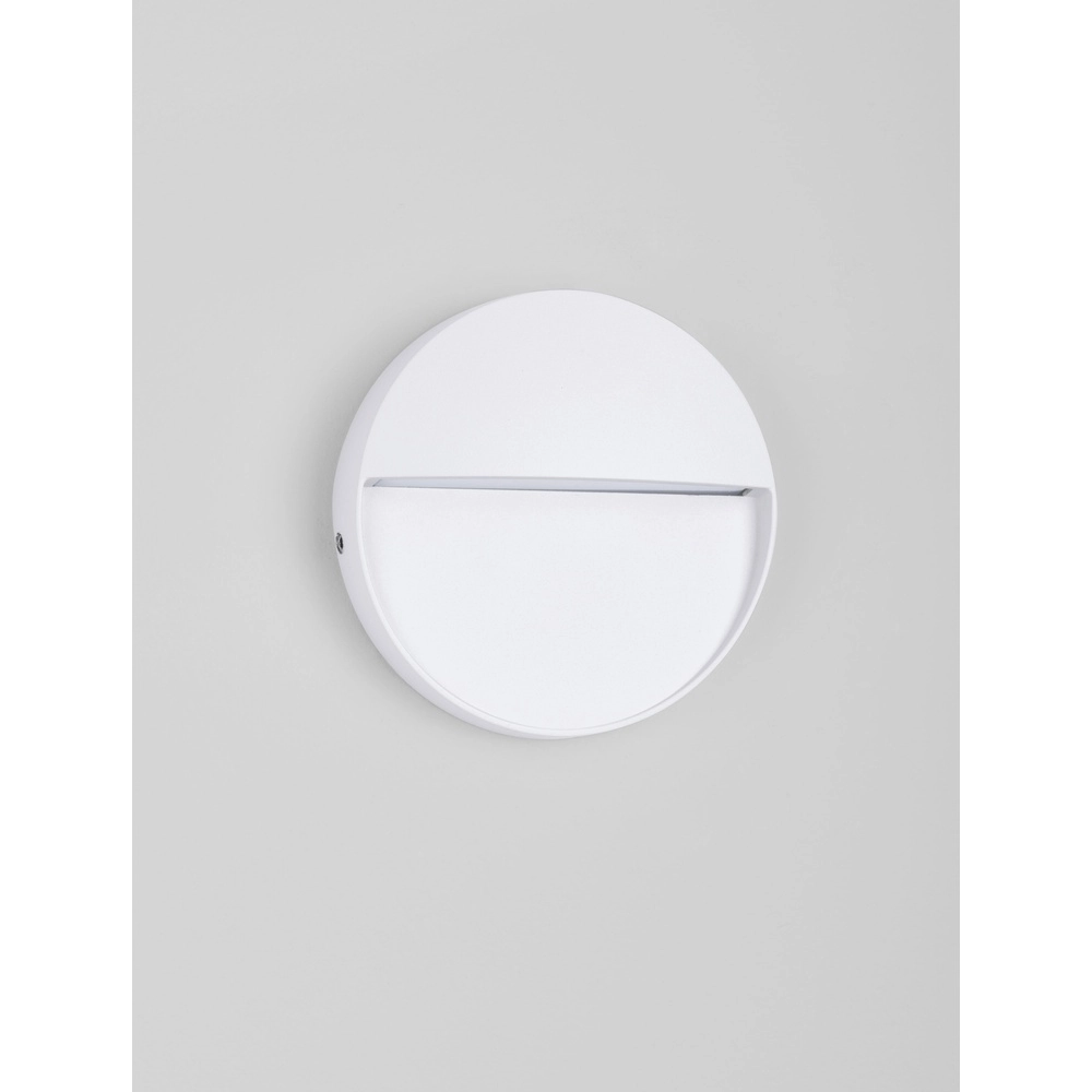 Ronde wandlamp Toby design wit Lyora 5212017453600