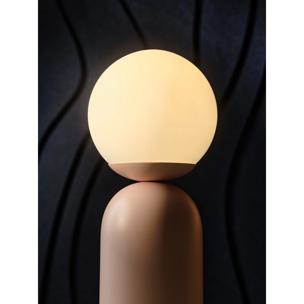 Deense stijl tafelamp Notti  Dusty rose Nordlux 5704924026942