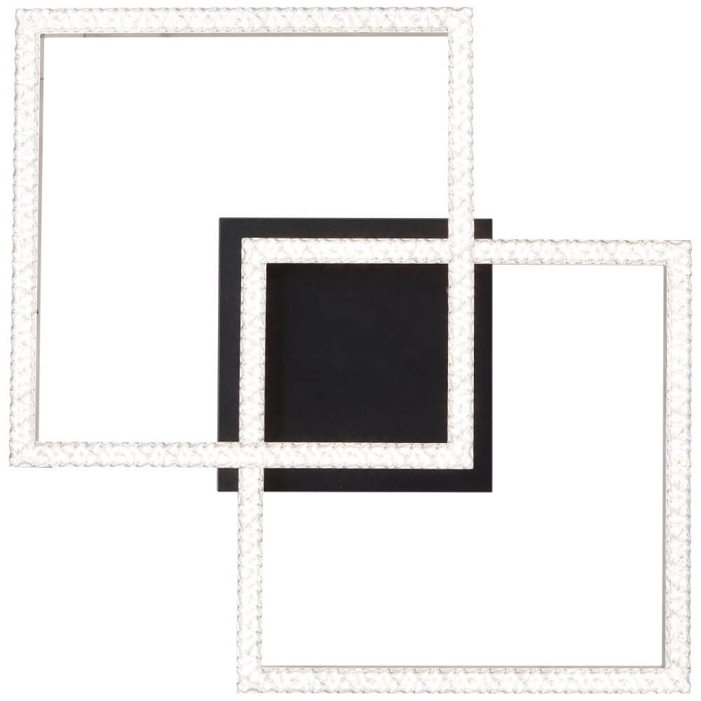 Zwarte plafondlamp Ranni 2700lm Brilliant 4004353442131