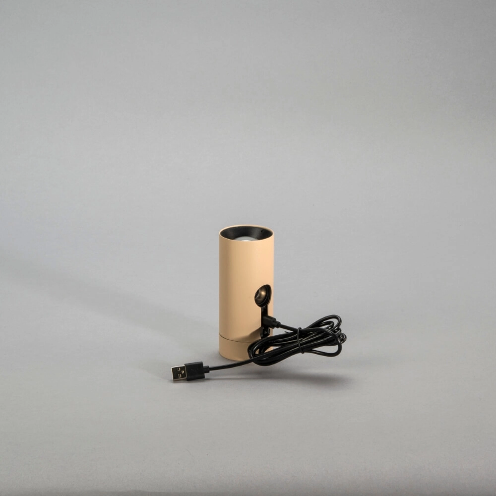 Oplaadbare tafellamp Multi zand bruin met magneet KonstSmide 7318307844337