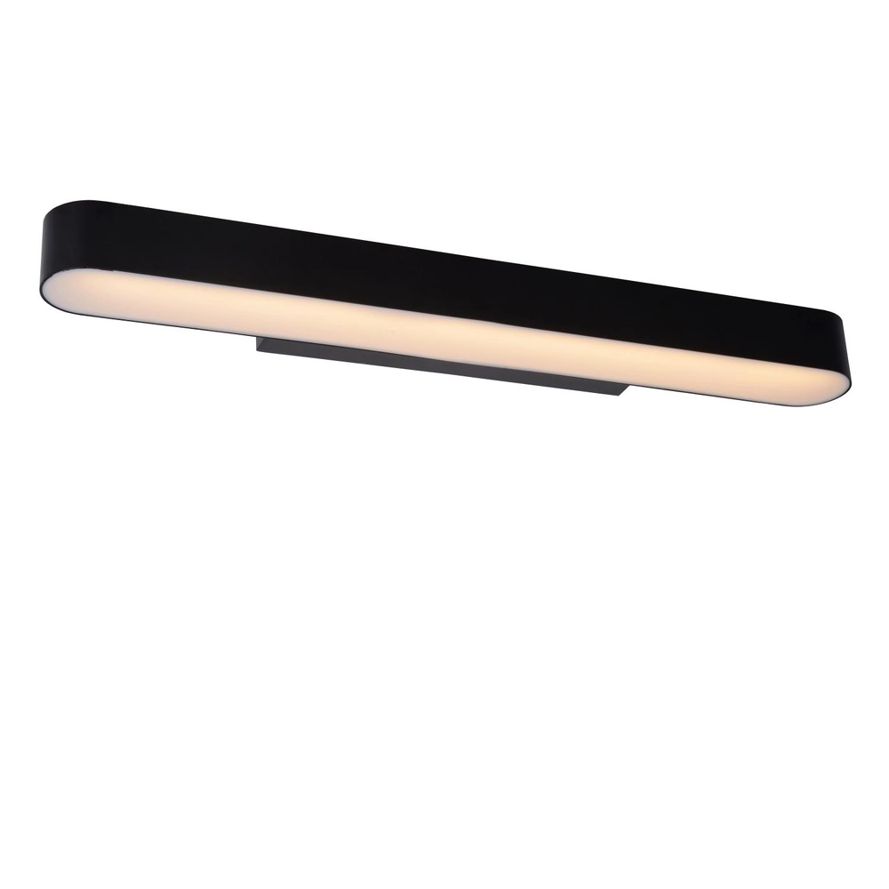 Wandlamp Madelon geschikt voor badkamer zwart Lucide 5411212040466