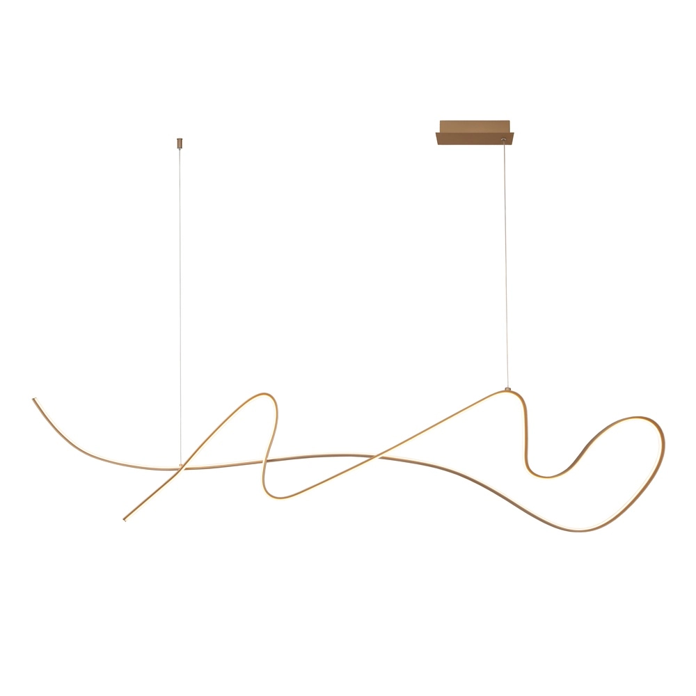 Champagne hanglamp Lambada design