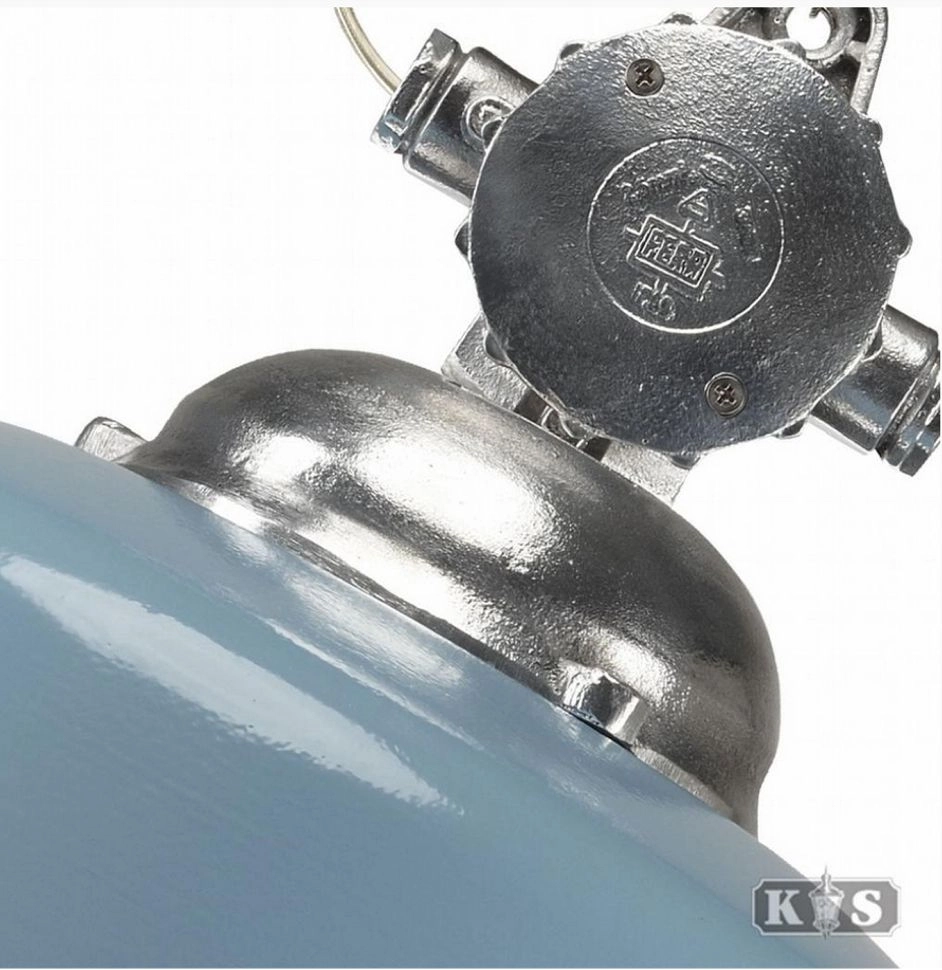 Hanglamp Detroit Industry retro blauw KS Verlichting 8714732658706