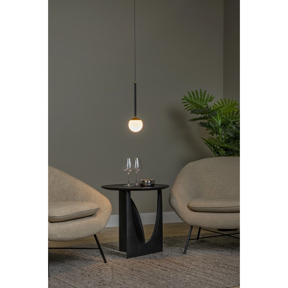 Hanglamp Calina enkel met witte bol Premium by Lucide 5411212242006