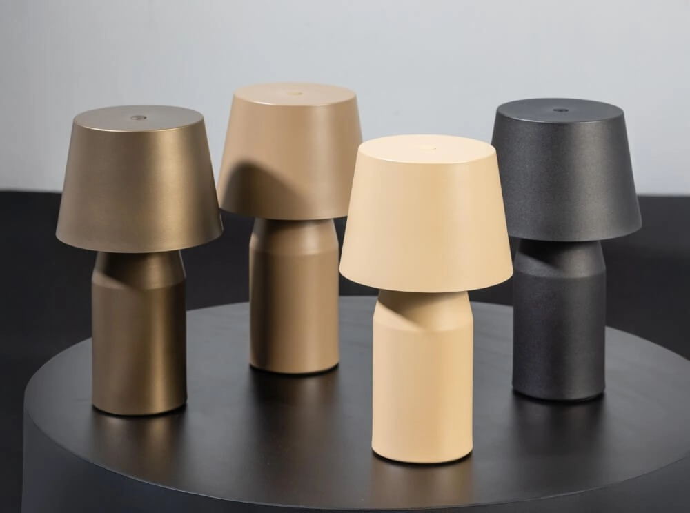 Design tafellamp Aron taupe ETH 8720195308294
