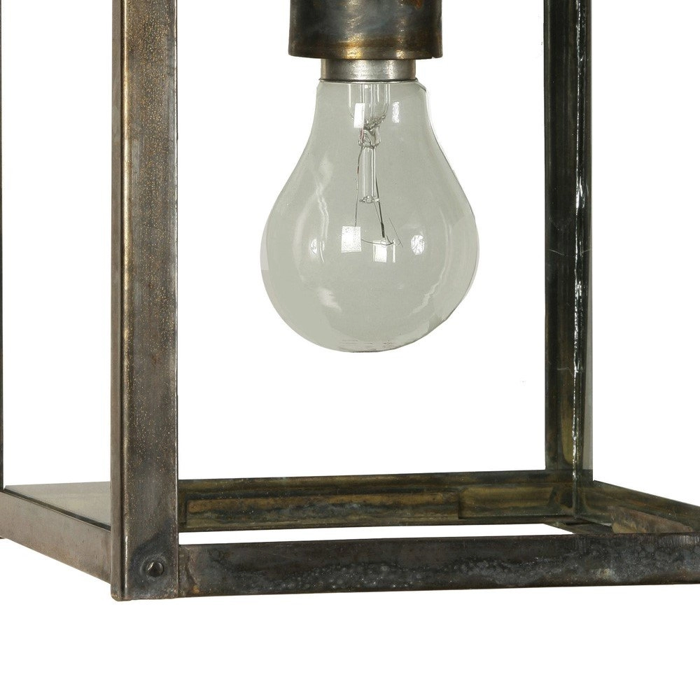 Landelijke hanglamp Strathmore S antiek koper (ANT) Limehouse