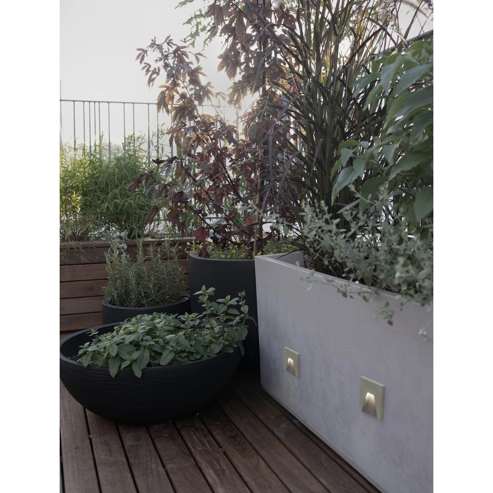 Inbouwlamp Finlo grijs driehoek Lyora 5212017430915