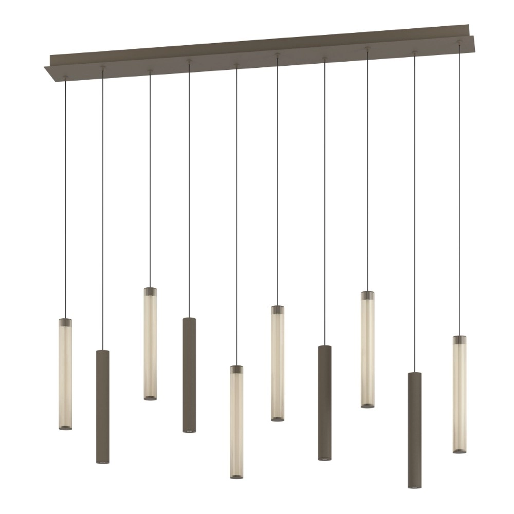 Design hanglamp Clares 10-lichts brons