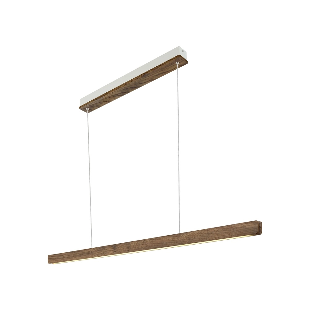 Houtlook led hanglamp Ilgas 