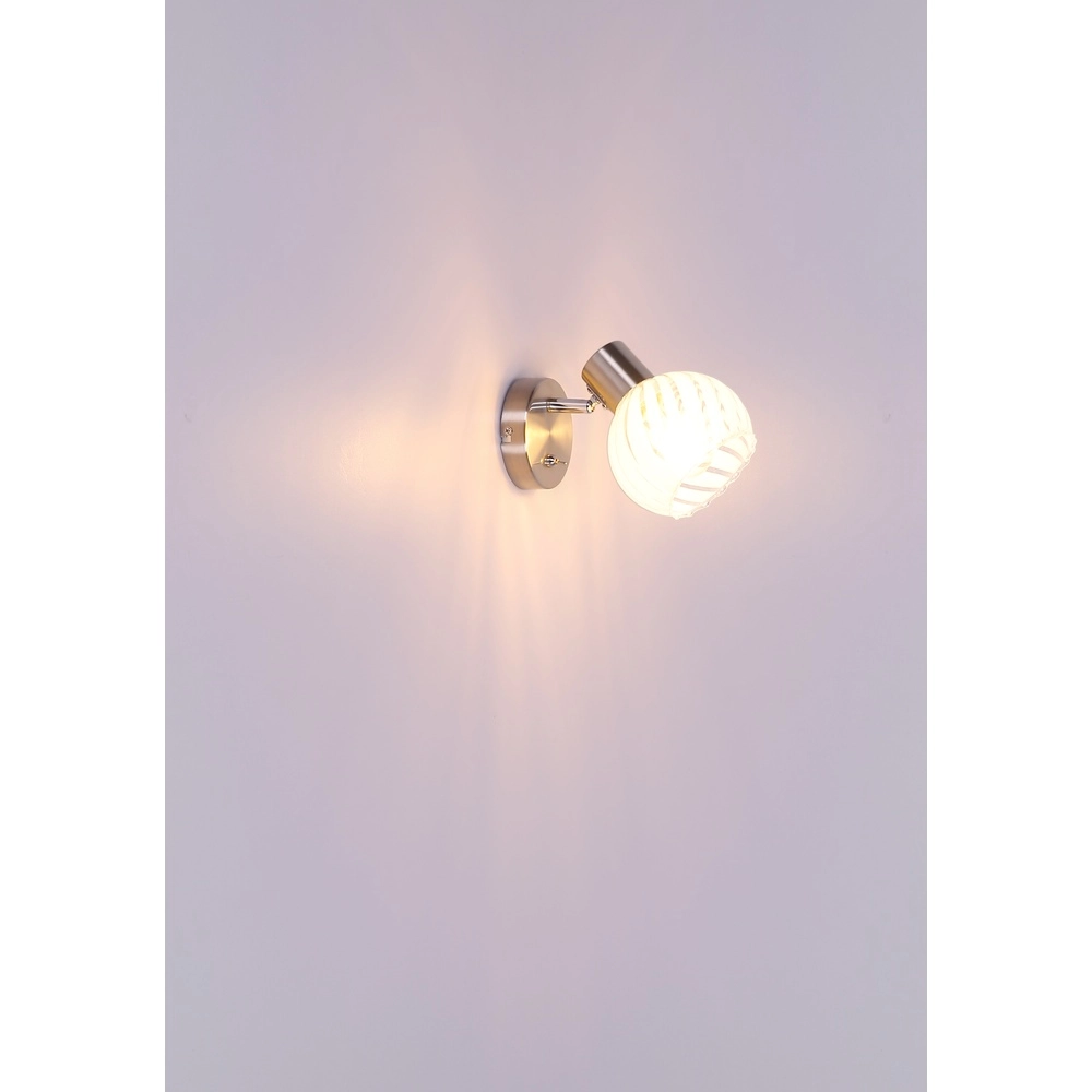 Wandlampje Willy nikkel Globo 9007371400102