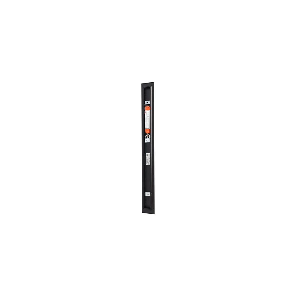 Moderne wandlamp Comma Led zwart 78cm Lyora 5903139118767