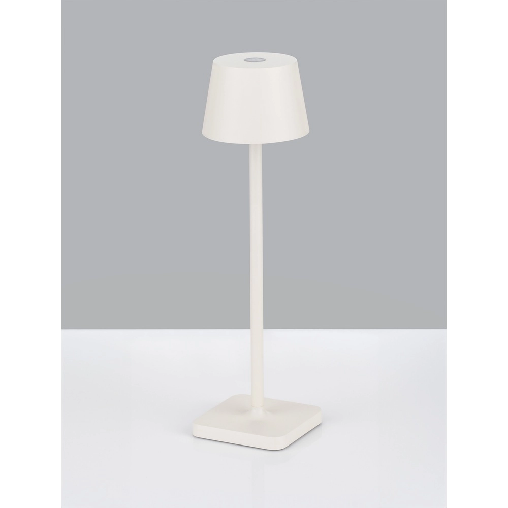 Rechargeable table lamp Deck white Lyora 5212017449238