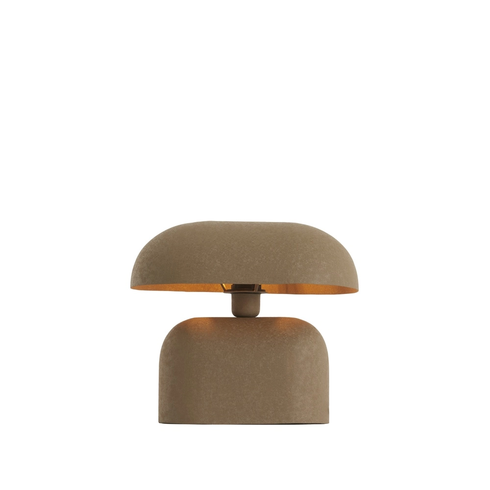 Schemerlamp Todd ovaal - mat donker bruin Light & Living 8717807818906