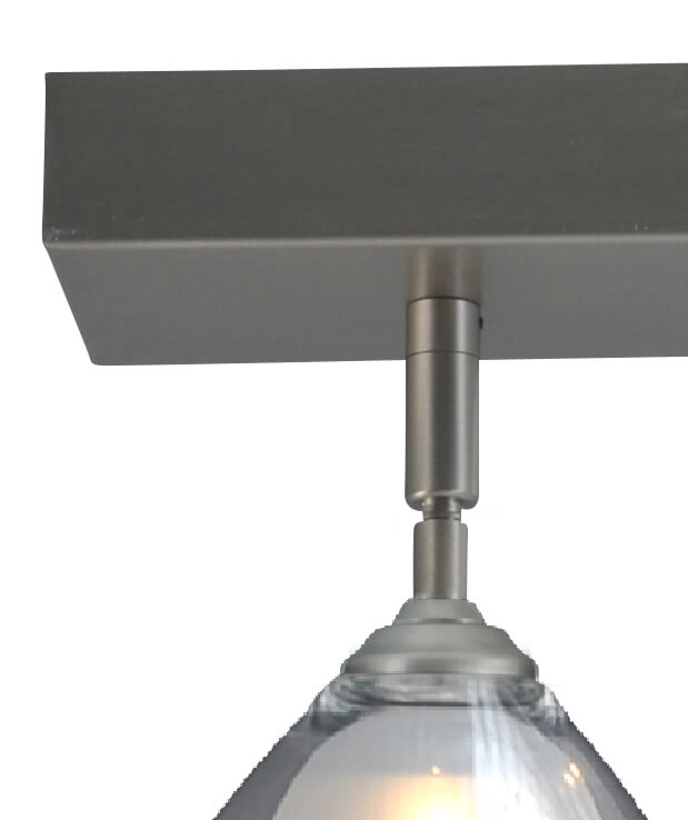 Plafondlamp Caterina LED Beam 3-lichts metaalgrijs Masterlight 8718121210766