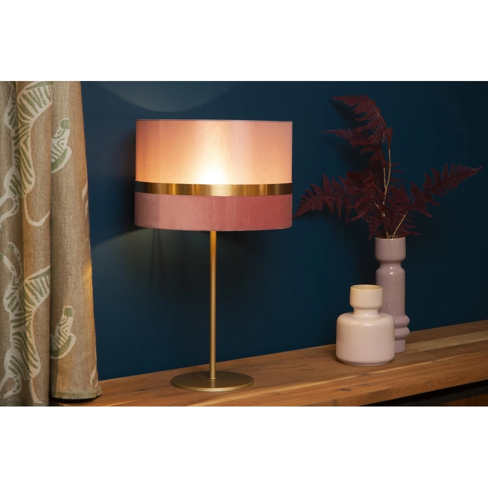 Design tafellamp Extravaganza Tusse roze Ø 30cm Lucide 5411212105660