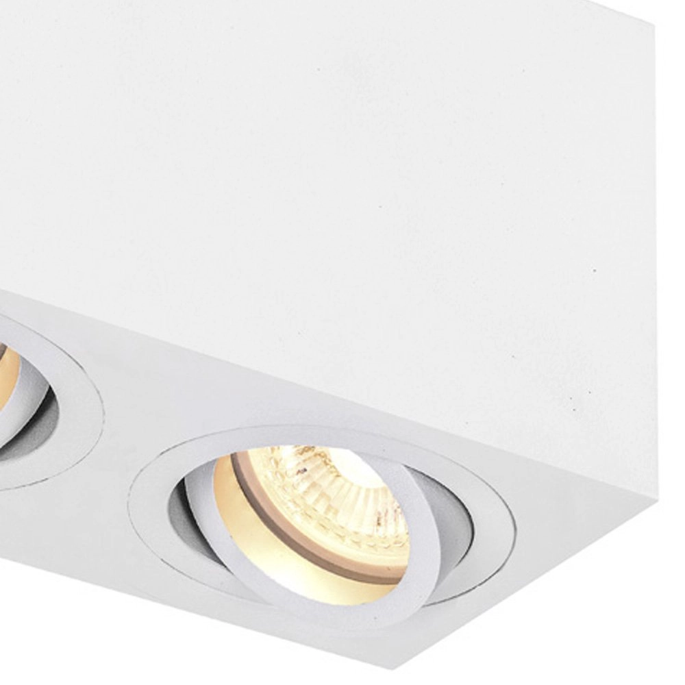 Plafondlamp Triledo GU10 2-lichts 16cm wit SLV 4024163222273
