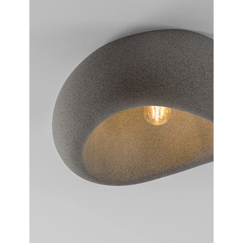 Natural ceiling lamp Aere grey 50cm Lyora 5212017476777