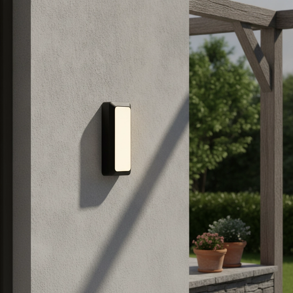 Wandlamp Appia rechthoek antraciet