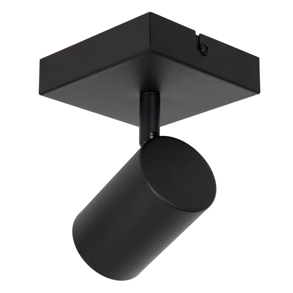 Plafondlamp Amigo enkel zwart Lucide 5411212531001
