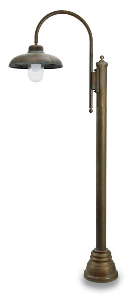 Staande lamp Samoa S - verouderd messing