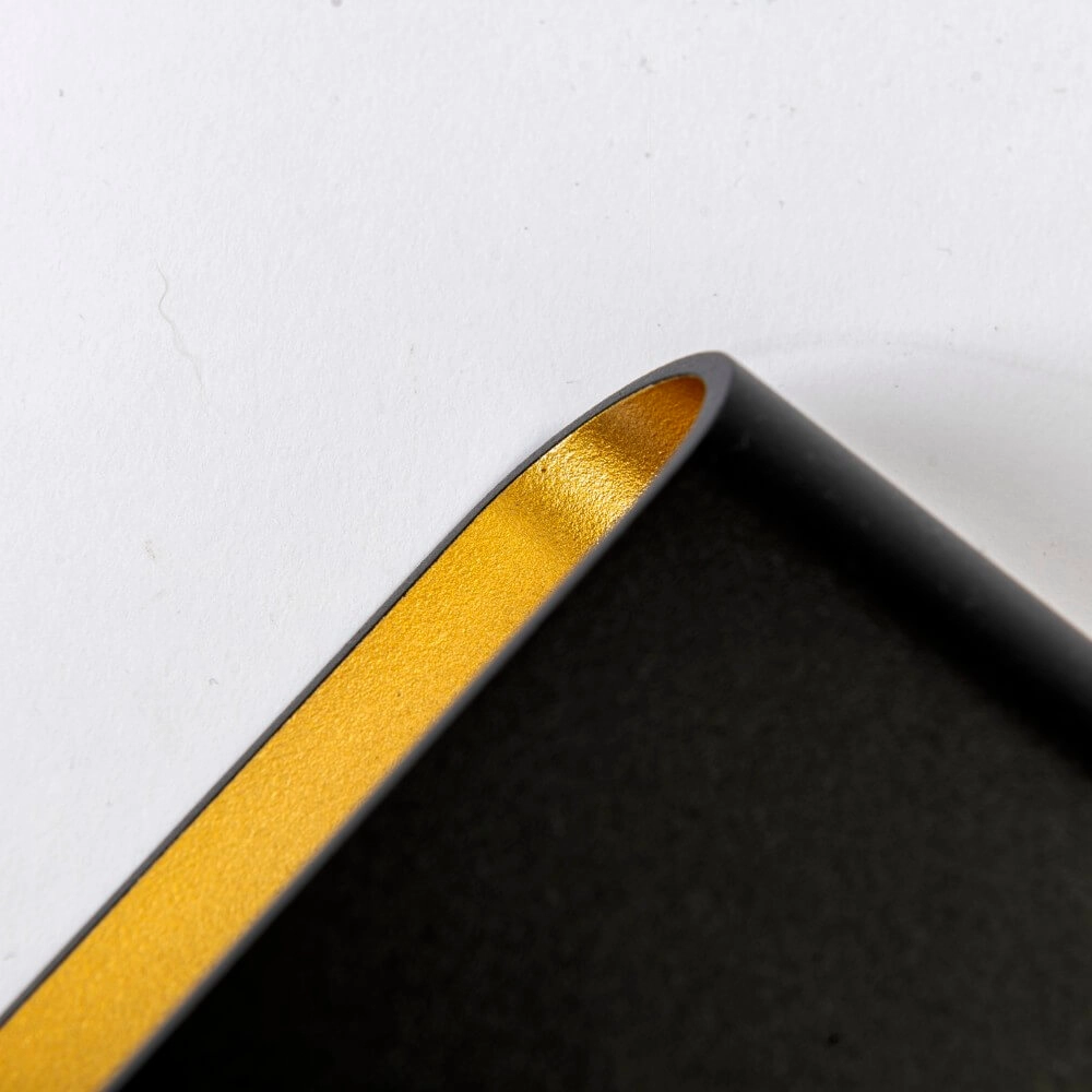 Wandlamp Diaz L Zwart met goud Artdelight 8720701100299