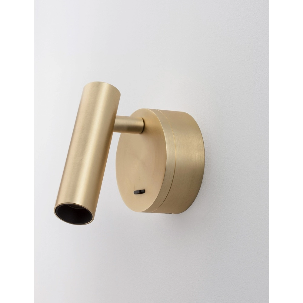 Wandspot Clip goud