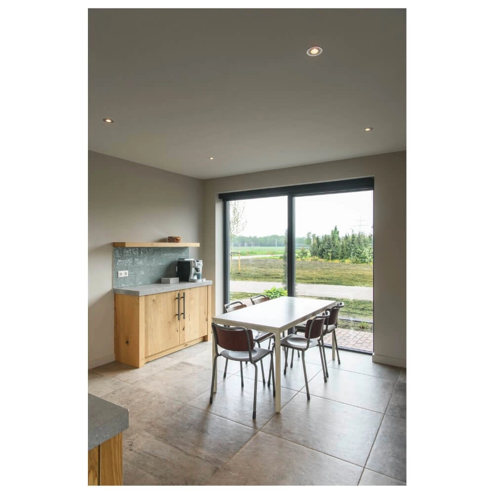 Inbouwspot New Tria 75 rond - aluminium - GU10 SLV 4024163276139