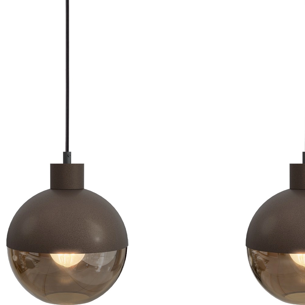 3-lichts hanglamp Opera cacao Masterlight 8718121424064