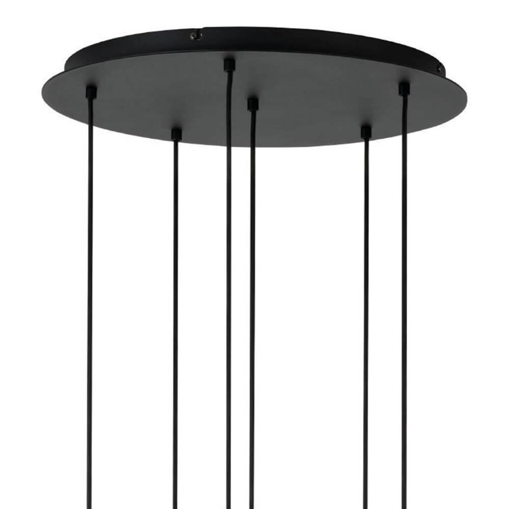 Hanglamp 6-lichts Lemorieta zwart Stars of Light 9002759396879