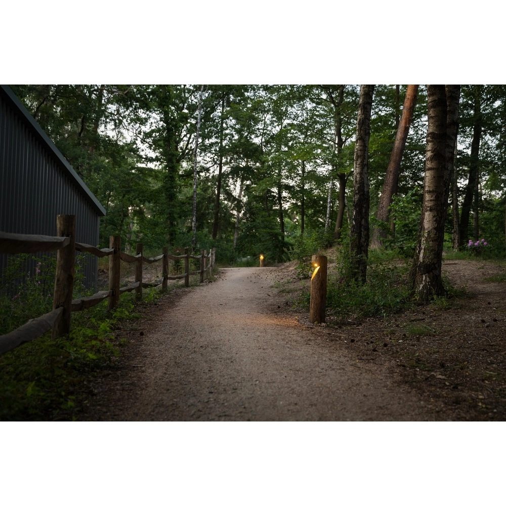 Houten padverlichting Bosco Kastanje - 65cm - 2700K Timberlab 8716803513709