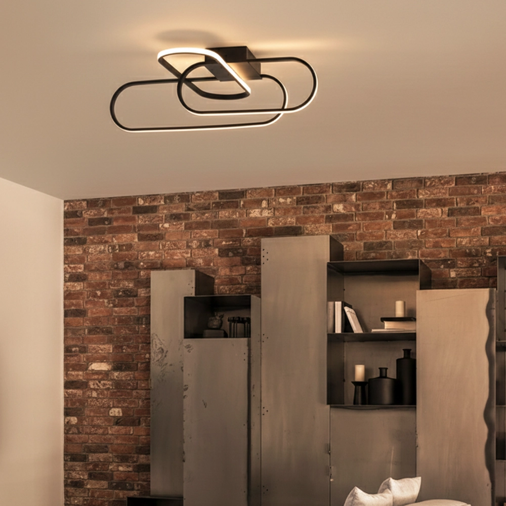 Design plafondlamp Arte zwart