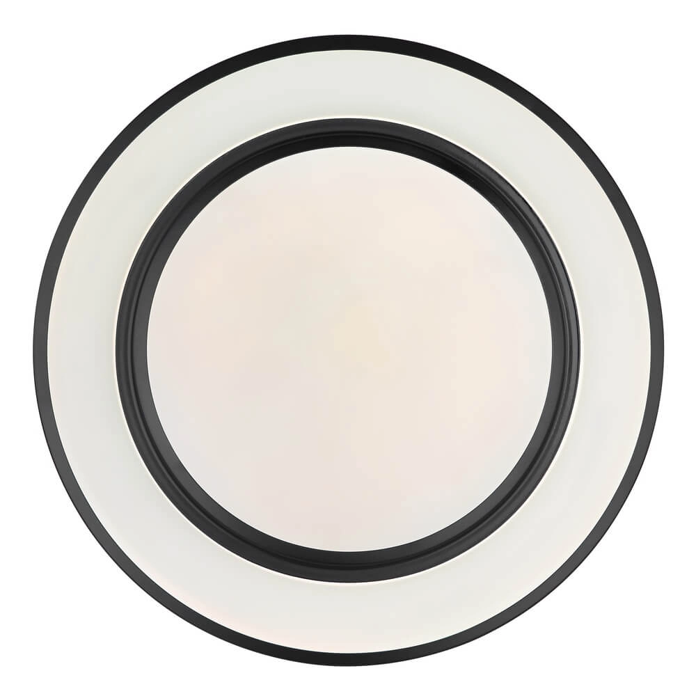 Plafonniere Sully zwart Ø 38cm Globo 9007371421954