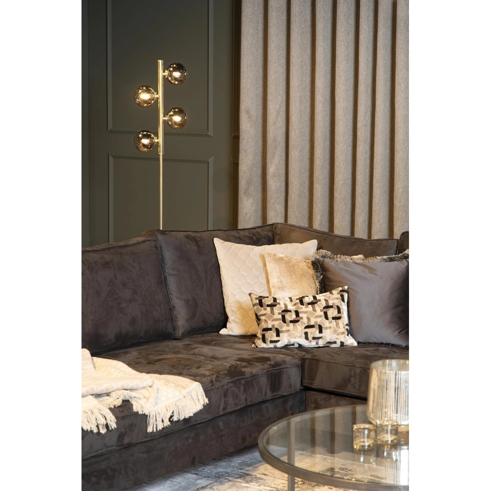 Vloerlamp Tycho goud Lucide 5411212450982