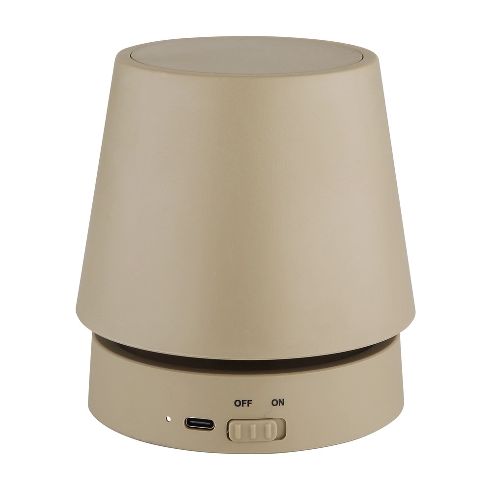 Moderne tafellamp Carlos zand bruin oplaadbaar Globo 9007371453061
