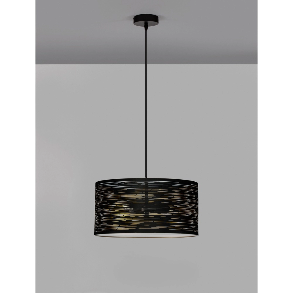Hanglamp Zane zwart Lyora 5212017436443