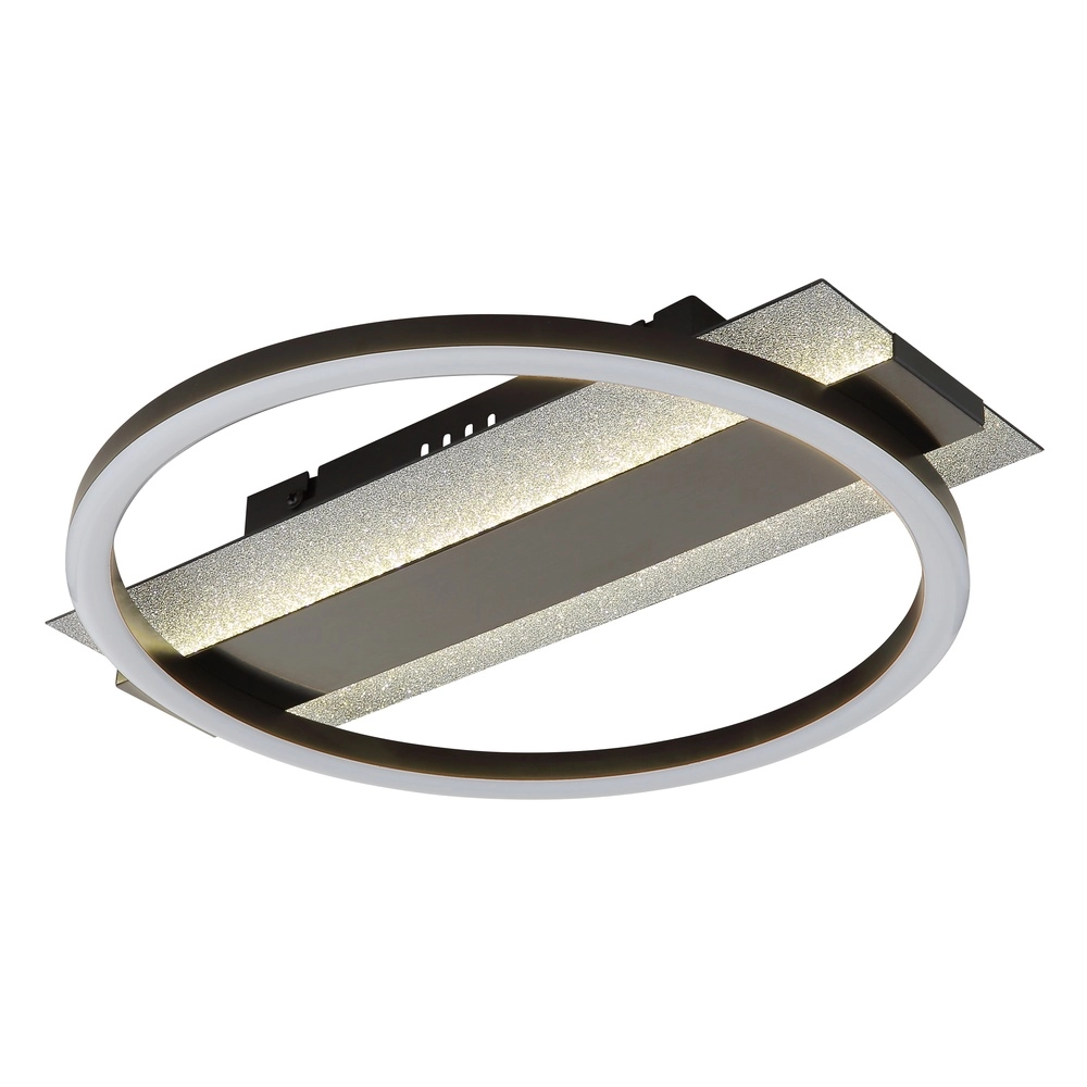 Zwarte plafondlamp Norberto design Globo 9007371578825