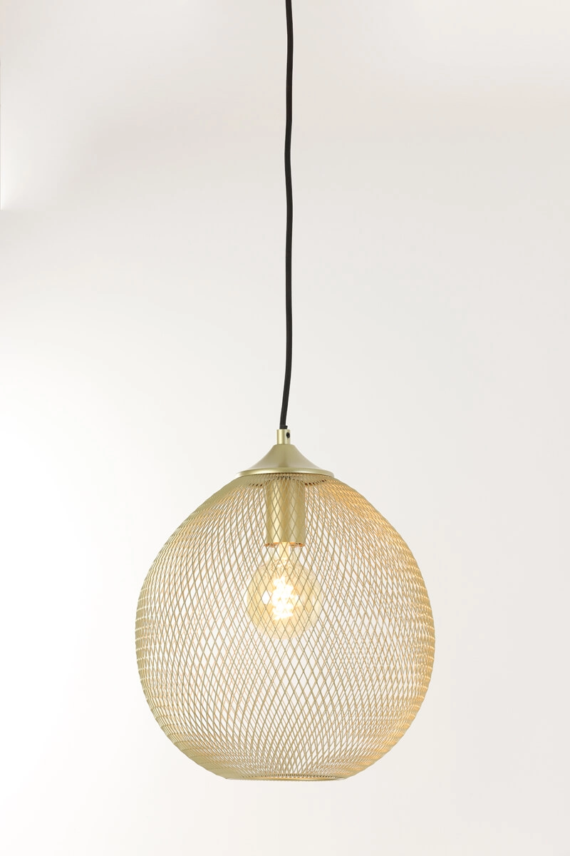 Gouden hanglamp Moroc Ø 30cm