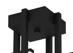 Zwarte plafondlamp Ipolitto led Eglo 9002759998172