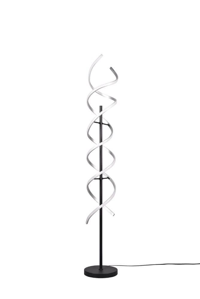 Design vloerlamp Sequence geborsteld metaal Trio 4017807540765