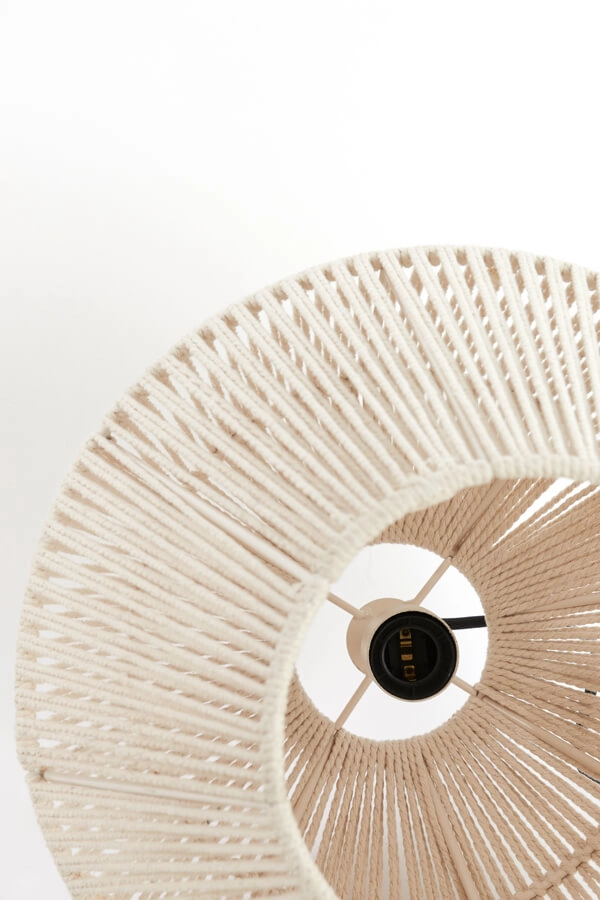 Scandinavische hanglamp Deya crème Ø38cm Light & Living 8717807744953