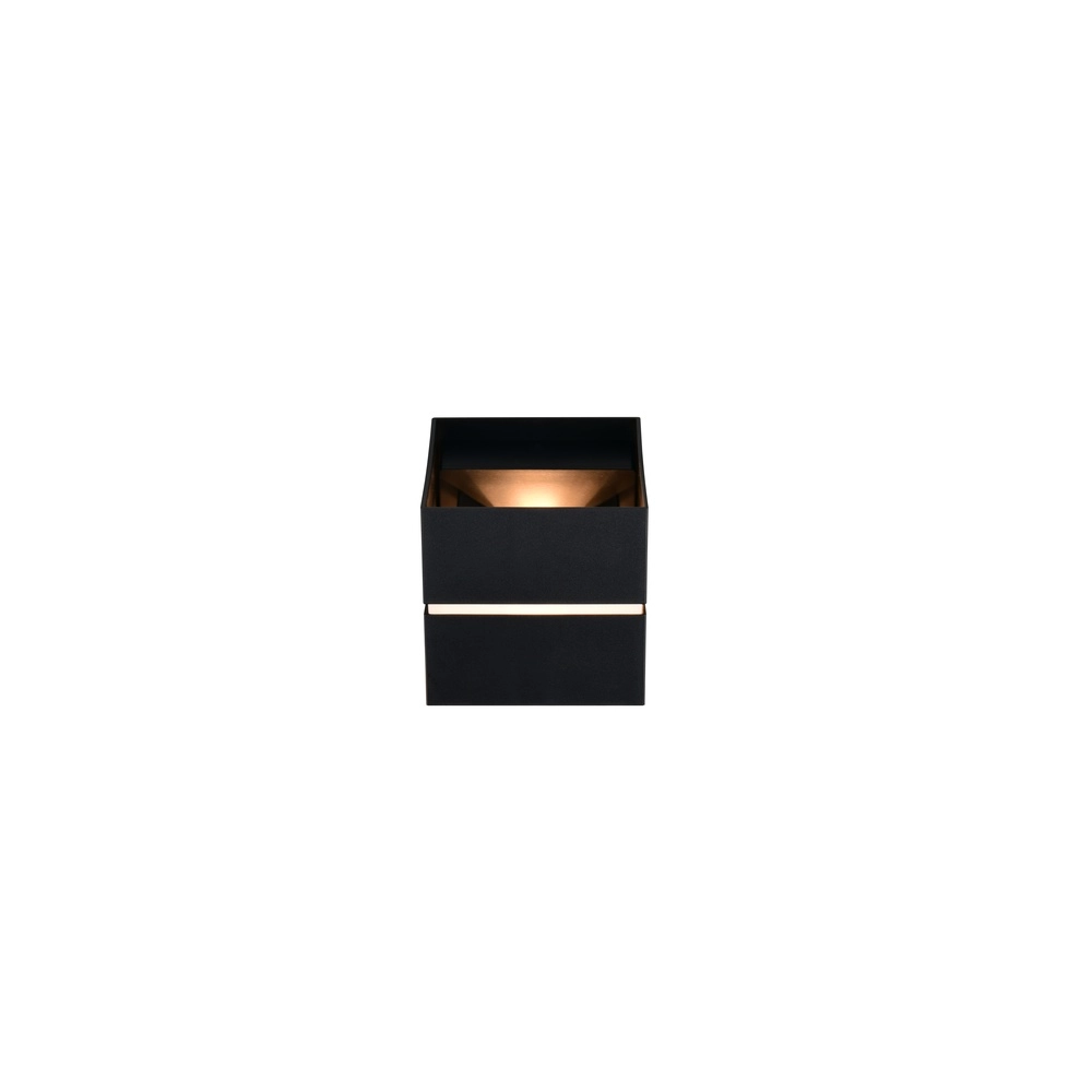 Design wandlamp Logrono zwart Trio 4017807687651