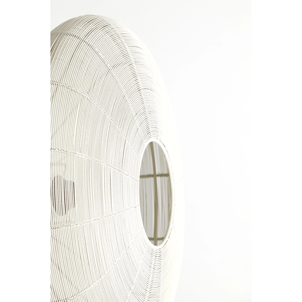 Metalen plafondlamp Bahoto Ø 51cm - mat crème Light & Living 8717807706050