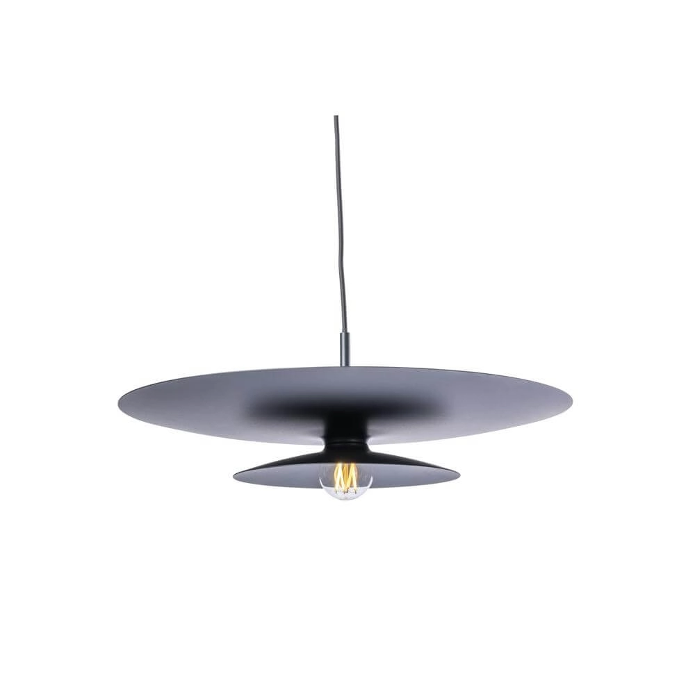 Hanglamp Linares paraplu zwart Ø 50cm Artdelight 8720701101708