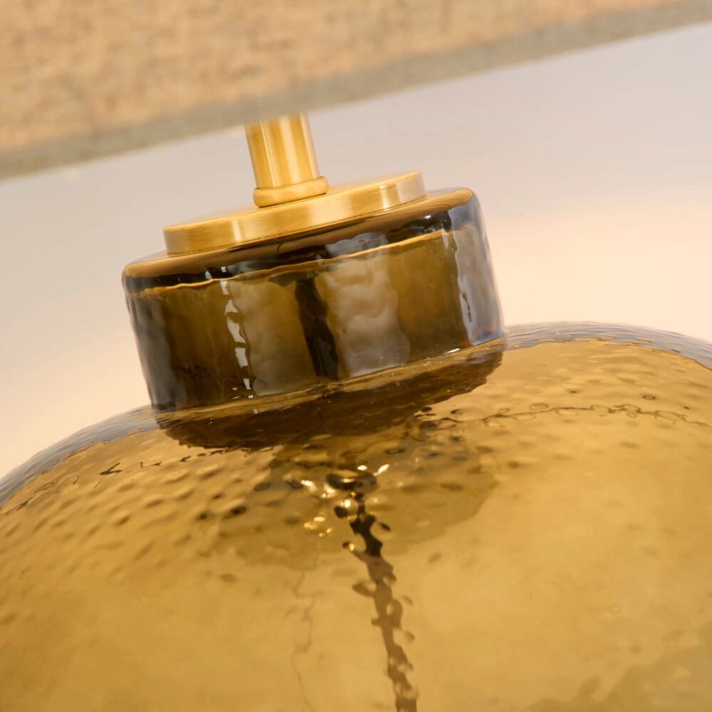 Schemerlamp Zenith groen glas Searchlight 5053423273617