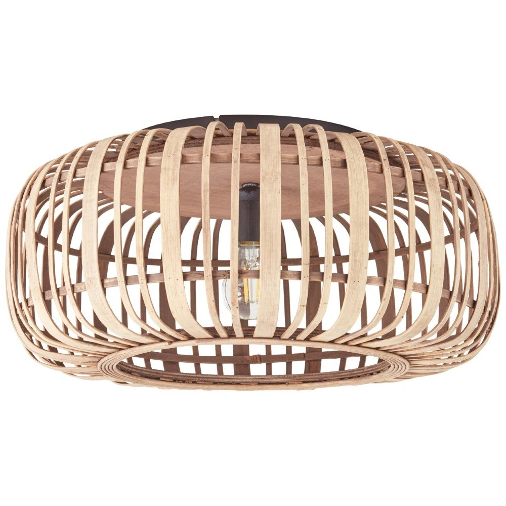 Rotan plafondlamp Woodrow