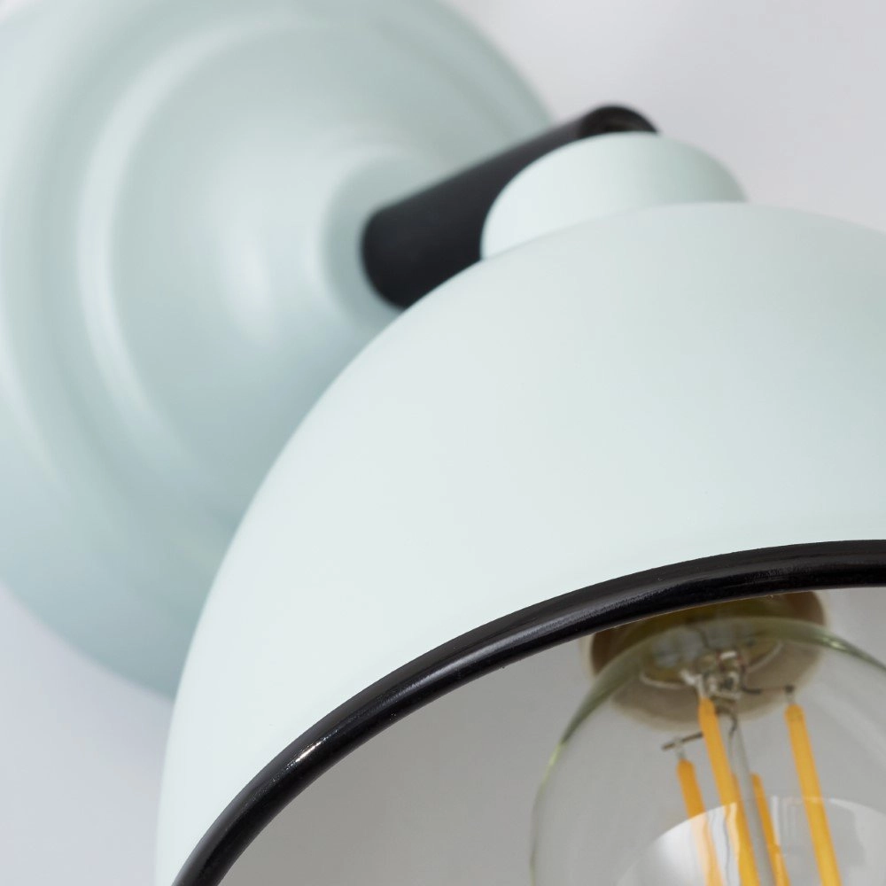 Pastel wandlamp Telio Pastel blauw Brilliant 4004353355387