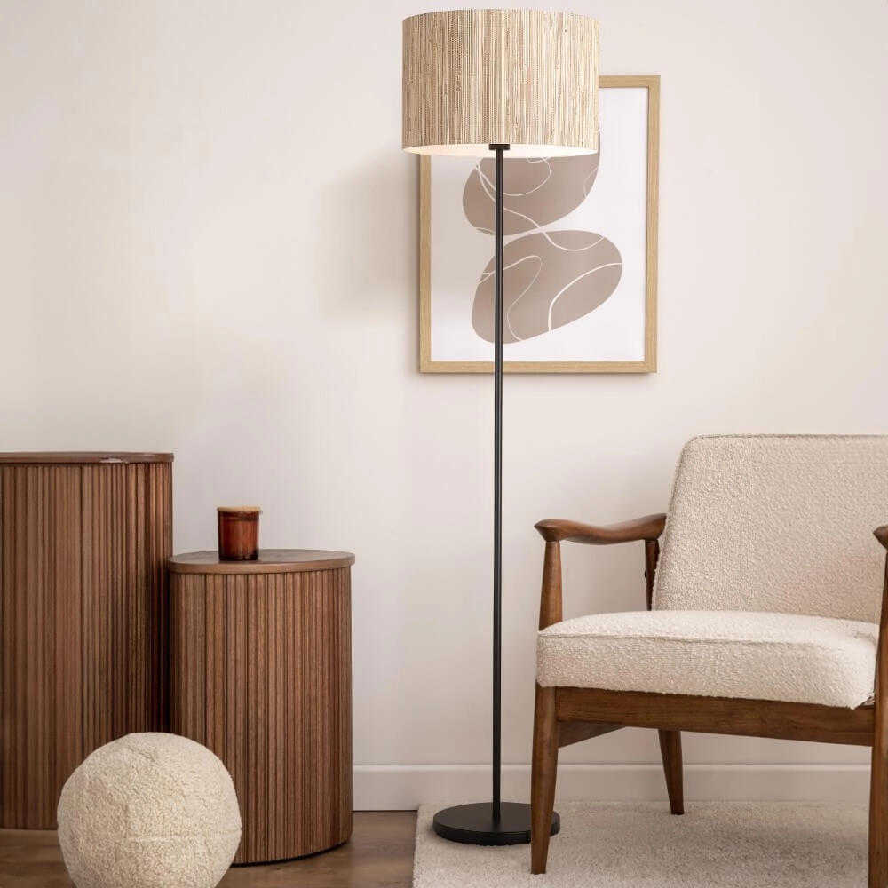 Scandinavische vloerlamp Meadow Ø 38cm Searchlight 5053423273594